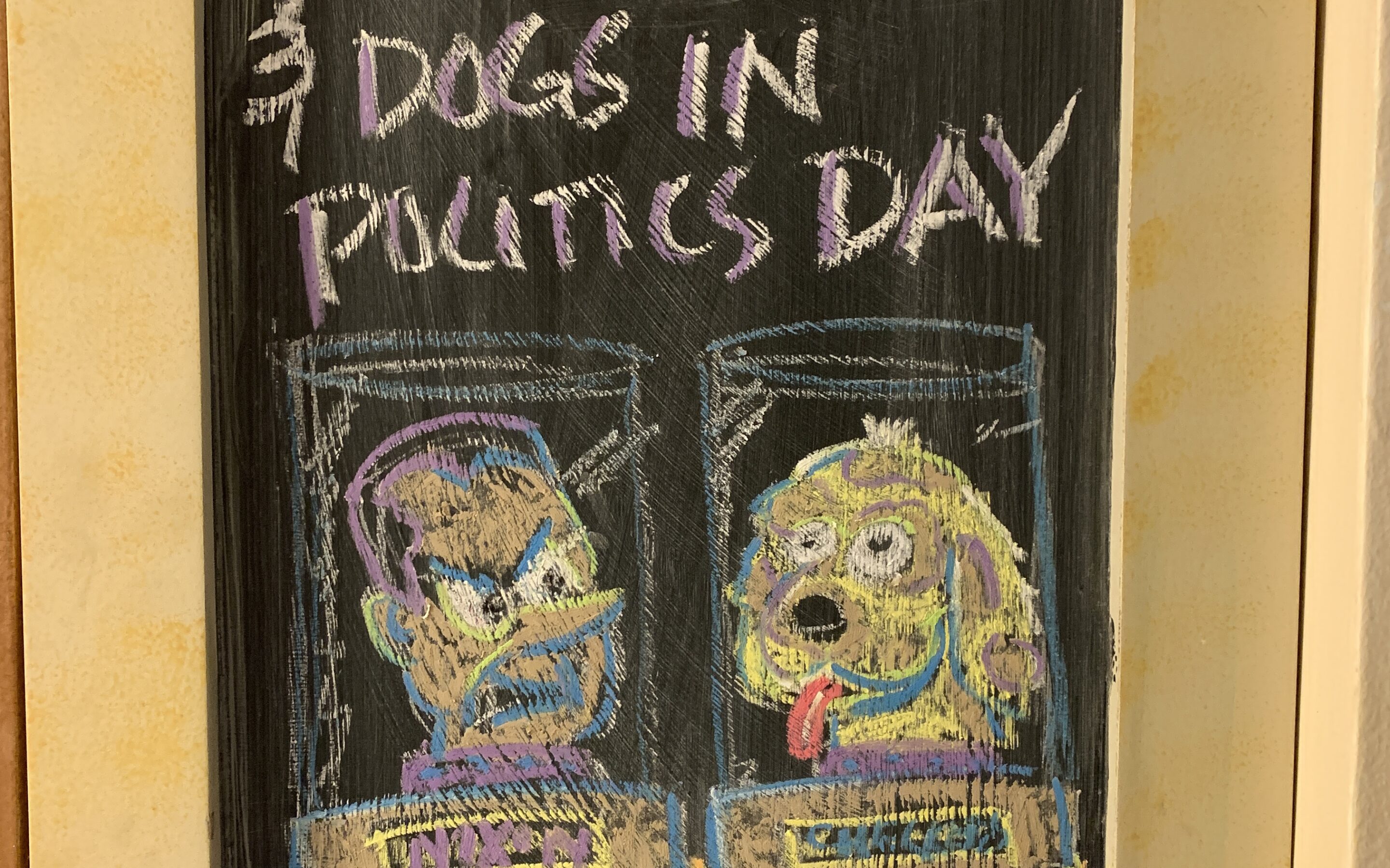 National checkers day and dogs in politics day